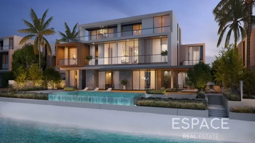 Villa de 7 chambres à Palm Jebel Ali, UAE No. 3022