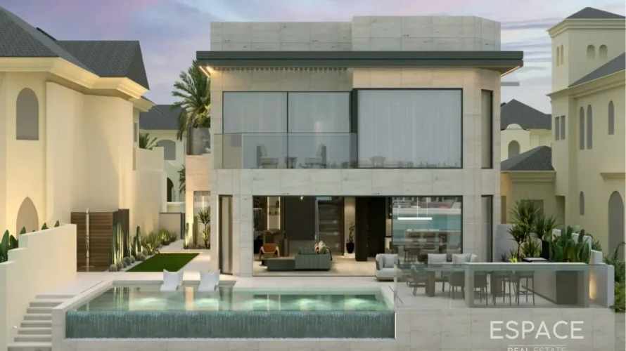 Villa de 4 chambres à Palm Jumeirah, UAE No. 2993