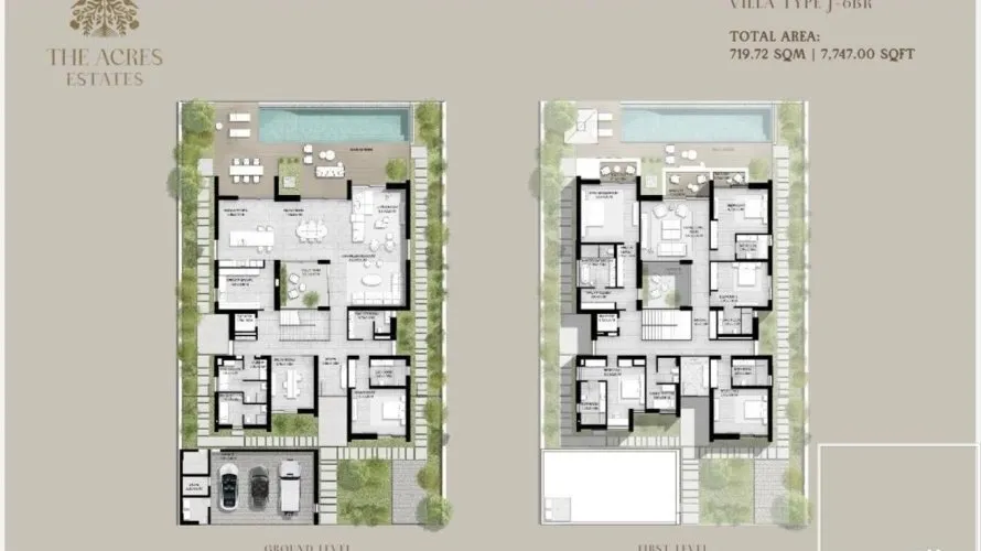 Villa de 6 chambres à Dubai, UAE No. 4221 № 4