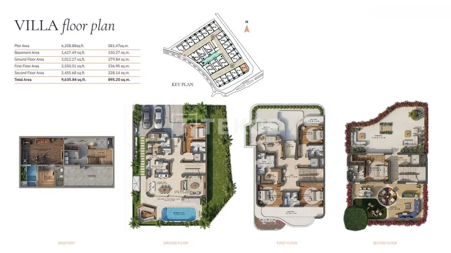 Villa de 5 chambres à Meydan, UAE No. 4281 № 4