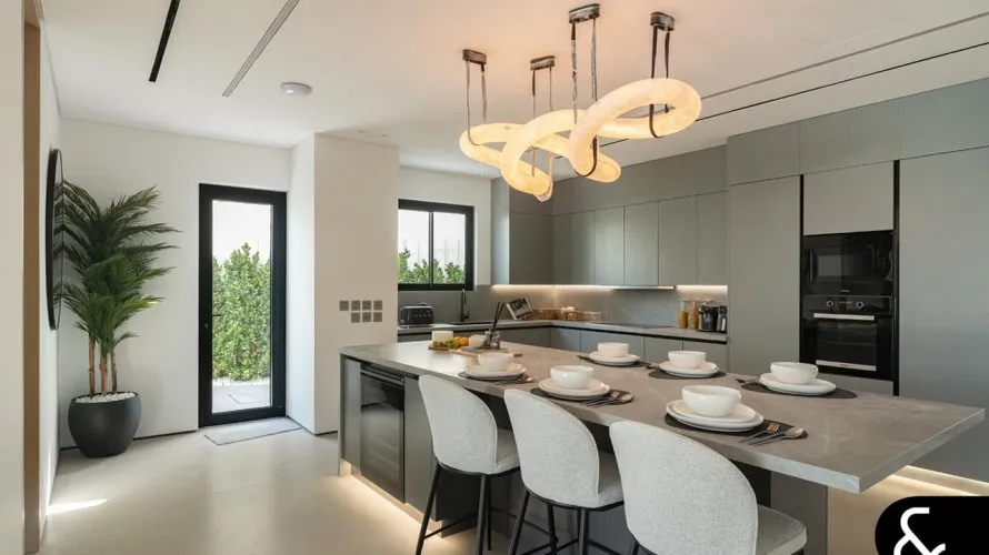 Вилла с 5 спальнями в  Jumeirah Islands, Дубай, ОАЭ №1598 № 4