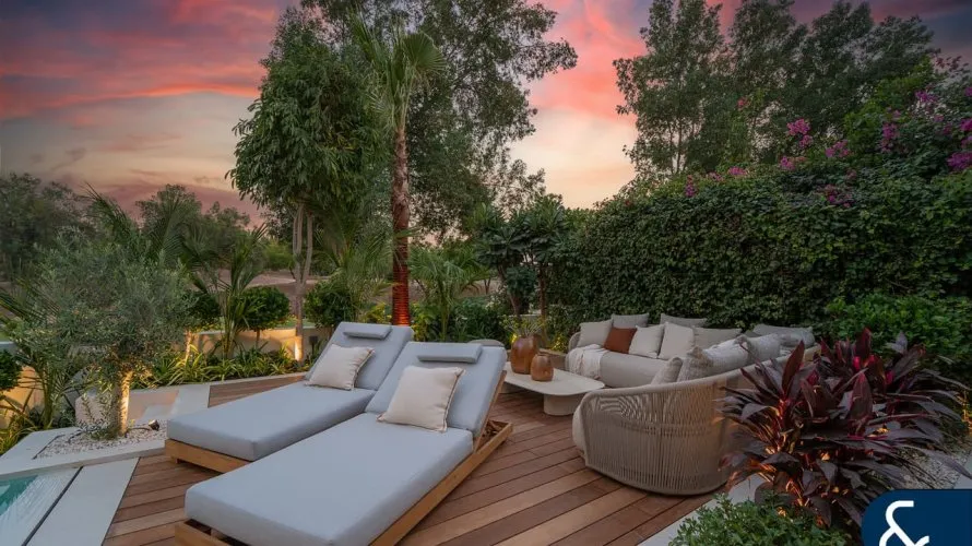 Вилла с 6 спальнями в  Джумейра Гольф Эстейтс, Дубай, ОАЭ №1546 № 4