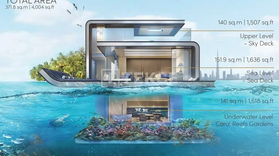 Вилла с 2 спальнями в  The World Islands, Дубай, ОАЭ №303 № 22