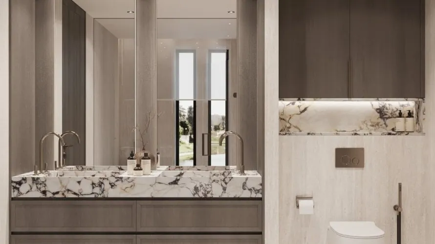 Вилла с 5 спальнями в  Fire, Джумейра Гольф Эстейтс, Дубай, ОАЭ №1595 № 27