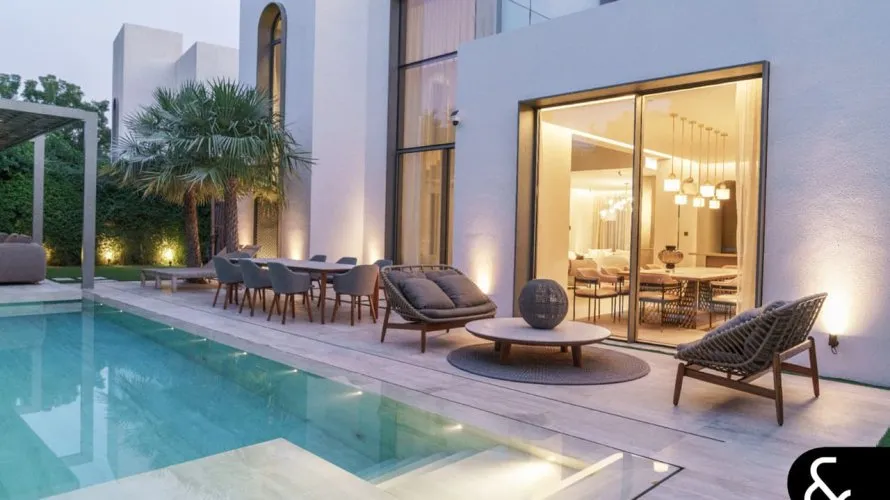 Вилла с 4 спальнями в  Jumeirah Islands, Дубай, ОАЭ №1353 № 14