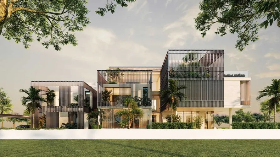 Вилла с 6 спальнями в UTOPIA, DAMAC Hills (Akoya by DAMAC), Дубай, ОАЭ №300 № 4