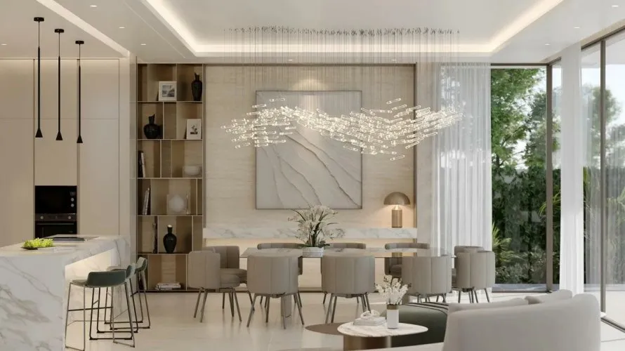 Вилла с 6 спальнями в  Джумейра Гольф Эстейтс, Дубай, ОАЭ №1531 № 10