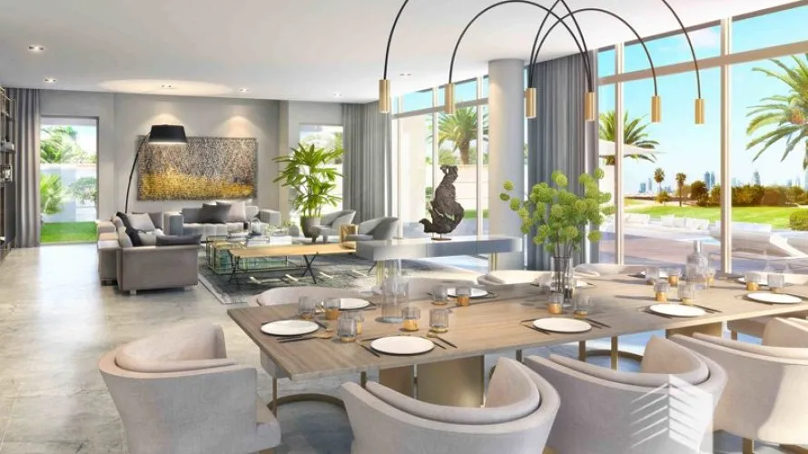 Вилла с 4 спальнями в  Golf Place, Дубай Хилс Эстейт, Дубай, ОАЭ №328 № 1