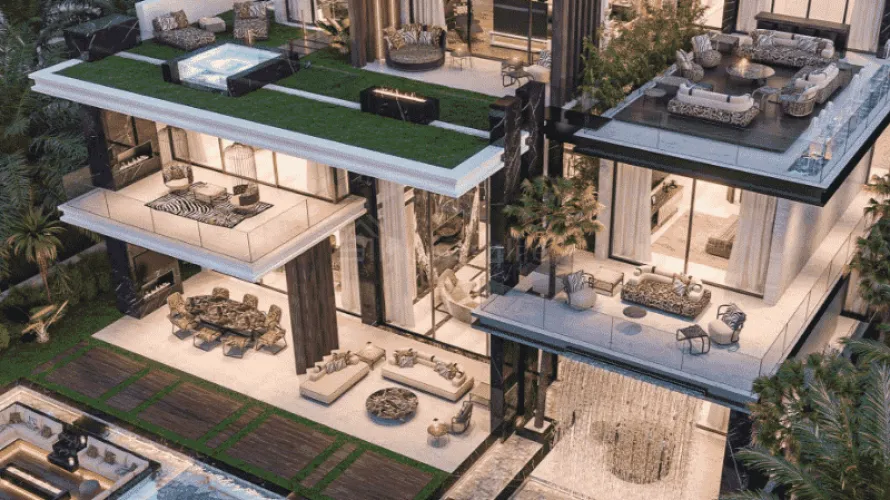 Вилла с 7 спальнями в  Damac Lagoons, Дубай, ОАЭ №2502 № 1