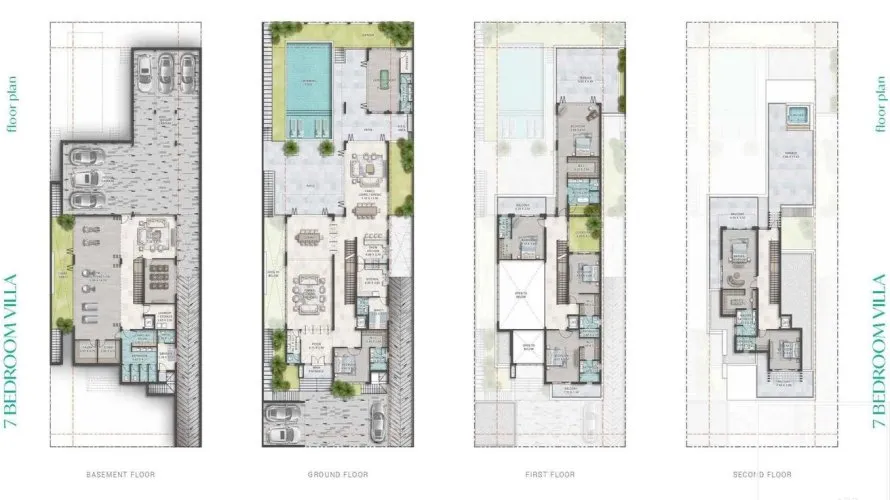 7 bedrooms villa for sale , Damac Lagoons, Dubai, UAE No. 1480 № 10