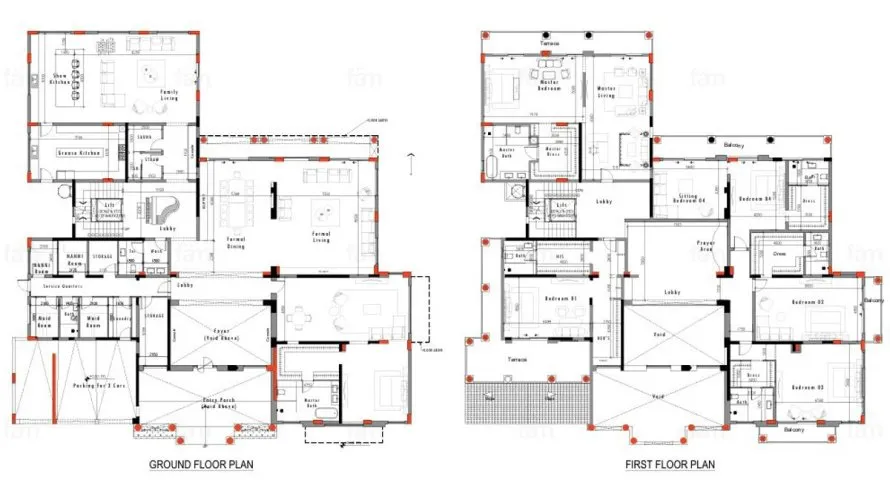6 bedrooms villa for sale , Dubai, UAE No. 1343 № 18