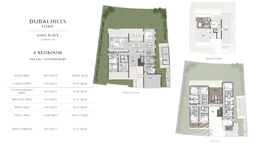 6 bedrooms villa for sale , Golf Place, Dubai Hills Estate, Dubai, UAE No. 334 № 21