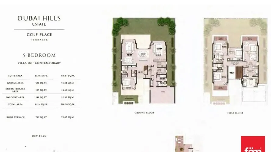 5 bedrooms villa for sale , Dubai Hills Estate, Dubai, UAE No. 1423 № 26