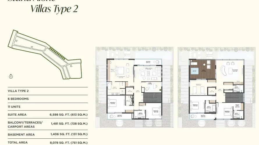 6 bedrooms villa for sale, Jumeirah Golf Estates, Dubai, UAE No. 2525 № 19