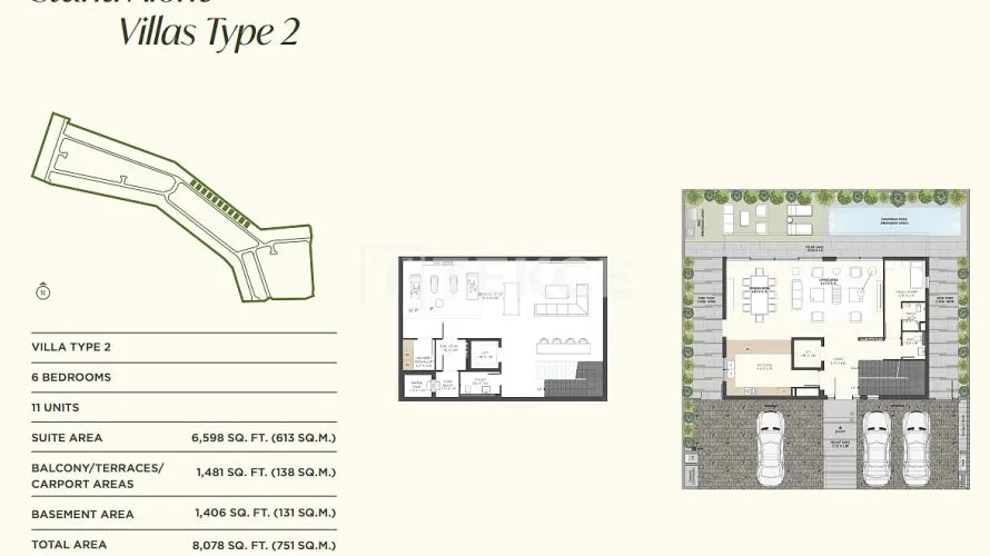 6 bedrooms villa for sale, Jumeirah Golf Estates, Dubai, UAE No. 2525 № 18