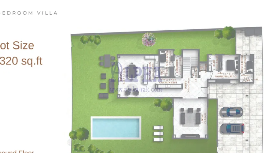 5 bedrooms villa for sale, Al Hamra Village, Ras Al Khaimah, UAE No. 2422 № 10