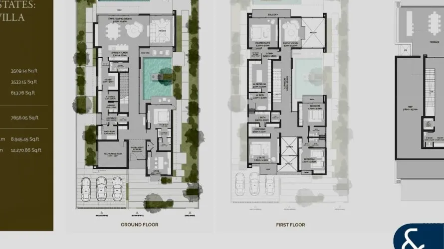5 bedrooms villa for sale , Jumeirah Golf Estates, Dubai, UAE No. 2268