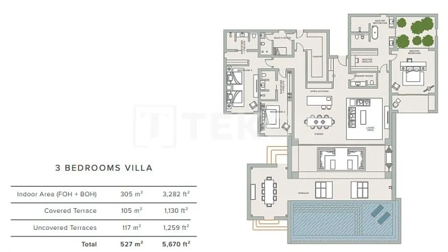 5 bedrooms villa for sale, Ras Al Khaimah, UAE No. 3031 № 1