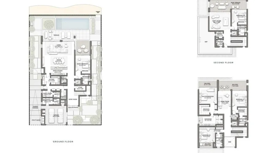 5 bedrooms villa for sale, Palm Jebel Ali, Dubai, UAE No. 3092 № 8